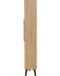 Regal Heller Holzfarbton / Grau 17 Facher Alloa