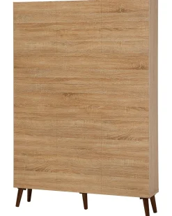Regal Heller Holzfarbton / Grau 17 Facher Alloa