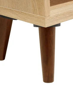 Regal Heller Holzfarbton / Grau 17 Facher Alloa