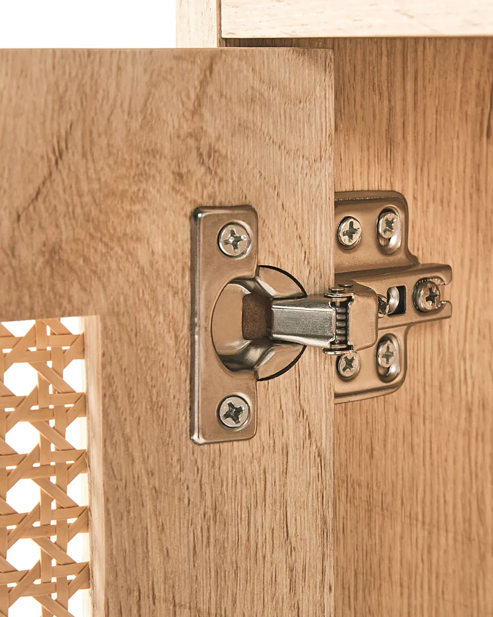 Regal Heller Holzfarbton Mit 3 Fachern Und Schrank Parton