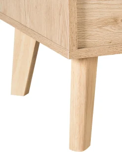 Regal Heller Holzfarbton Mit 3 Fachern Und Schrank Parton