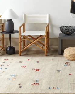 Reversible Fabric Corner Sofa Beige Elvenes