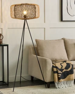 Reversible Fabric Corner Sofa Beige Elvenes