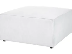 Right Hand 5 Seater Modular Jumbo Cord Corner Sofa With Ottoman Off White Lemvig