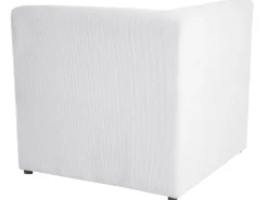 Right Hand 5 Seater Modular Jumbo Cord Corner Sofa With Ottoman Off White Lemvig