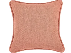 Right Hand Boucle Chaise Lounge Peach Pink Chevannes