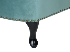 Right Hand Chaise Lounge Velvet Mint Green Nimes