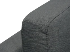 Right Hand Corner Fabric Sofa Dark Grey Stockholm