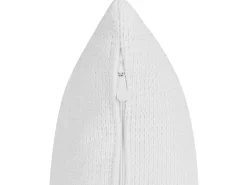 Right Hand Fabric Chaise Lounge White Riom