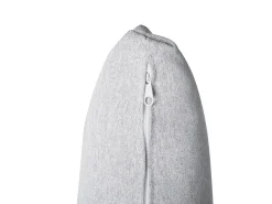 Right Hand Fabric Corner Sofa Light Grey Tomra