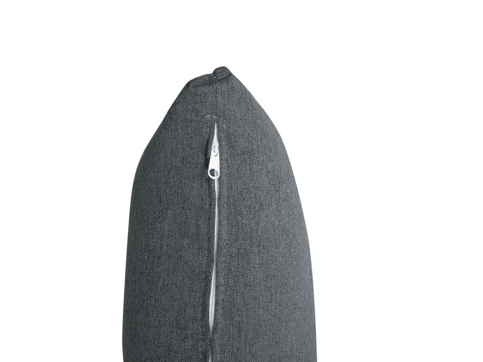 Right Hand Fabric Corner Sofa Graphite Grey Tomra