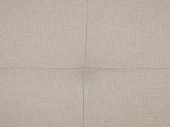 Right Hand Fabric Corner Sofa Bed Beige Alsten