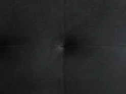 Right Hand Modular Velvet Sofa With Ottoman Black Aberdeen