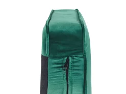 Right Hand Velvet Chaise Lounge Emerald Green Allier