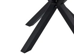 Runder Gartentisch 120 Cm Schwarz Maletto