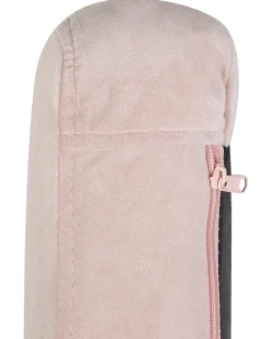 Schaukelsessel Samtstoff Rosa Oxie