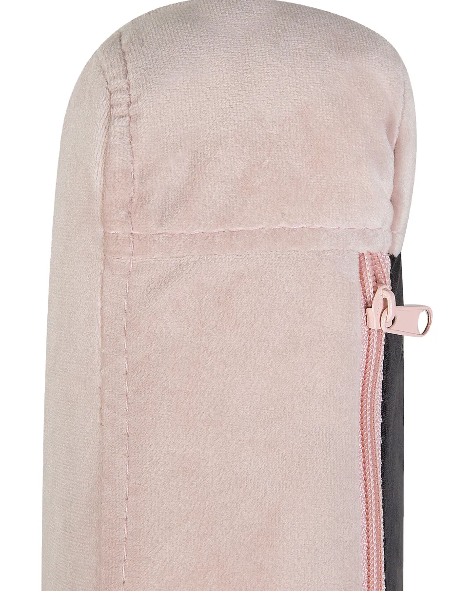 Schaukelsessel Samtstoff Rosa Oxie