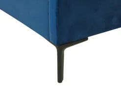 Schlafzimmer Komplett Set 3-Teilig Blau 180 X 200 Cm Sezanne