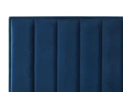 Schlafzimmer Komplett Set 3-Teilig Blau 180 X 200 Cm Sezanne