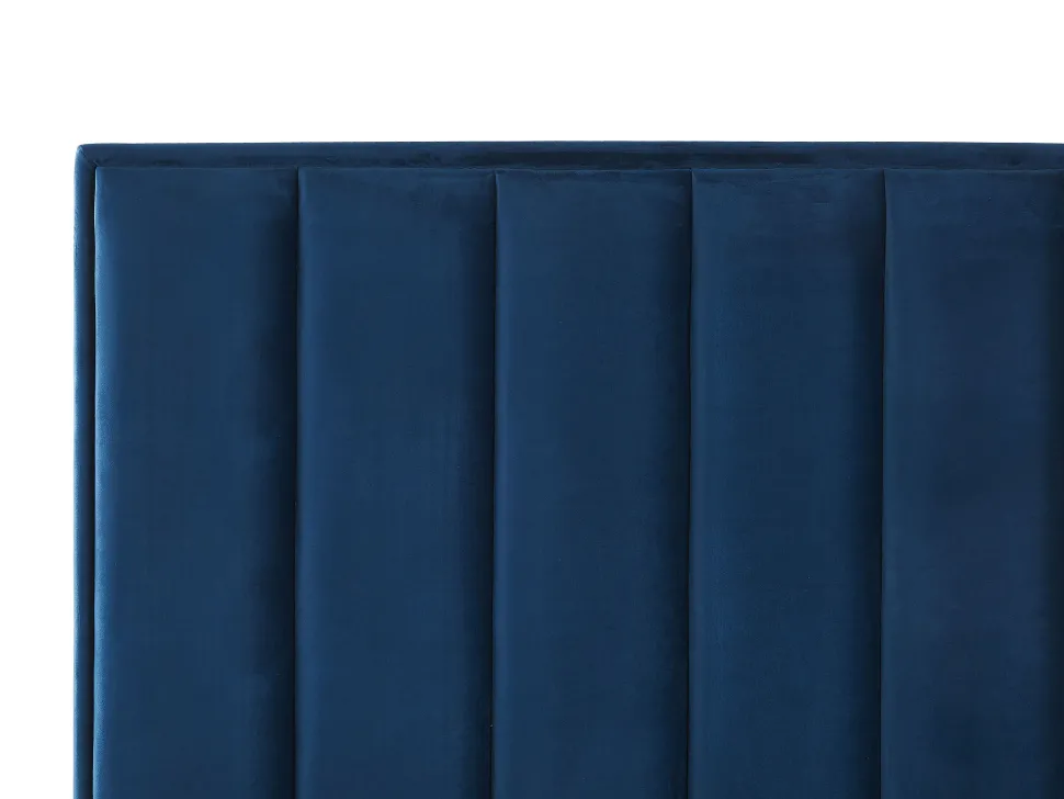 Schlafzimmer Komplett Set 3-Teilig Blau 180 X 200 Cm Sezanne