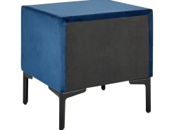 Schlafzimmer Komplett Set 3-Teilig Blau 180 X 200 Cm Sezanne