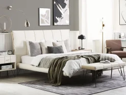 Schlafzimmer Komplett Set 4-Teilig Weis 180 X 200 Cm Betin