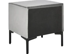 Schlafzimmer Komplett Set 3-Teilig Grau 180 X 200 Cm Sezanne