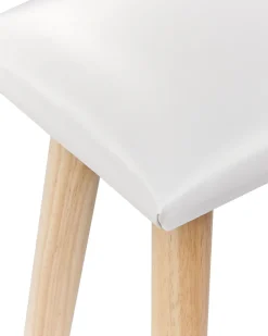 Schminktisch Mit 2 Schubladen, Led-Spiegel Und Hocker Weis/Grau Josselin
