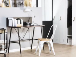 Schreibtisch Dunkler Holzfarbton 100 X 50 Cm Hastings