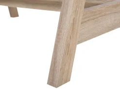 Schreibtisch Heller Holzfarbton / Weis 110 X 60 Cm Jackson