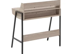 Schreibtisch Heller Holzfarbton 73 X 48 Cm 2 Schubladen Broxton