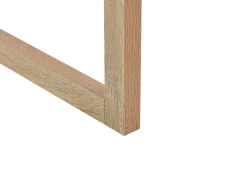 Schreibtisch Weis / Heller Holzfarbton 110 X 50 Cm Schublade Schrank Johnson