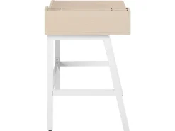 Schreibtisch Weis / Heller Holzfarbton 100 X 55 Cm Paramaribo