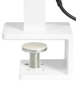 Schreibtischlampe Led Metall Weis Klemmbar Octant