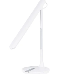Schreibtischlampe Led Metall Weis 38 Cm Verstellbar Draco