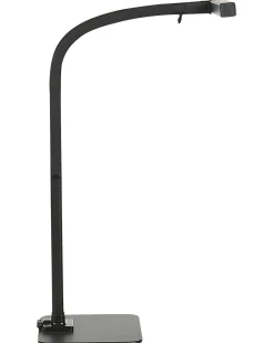 Schreibtischlampe Led Schwarz 48 Cm Rechteckig Verstellbar Kouris