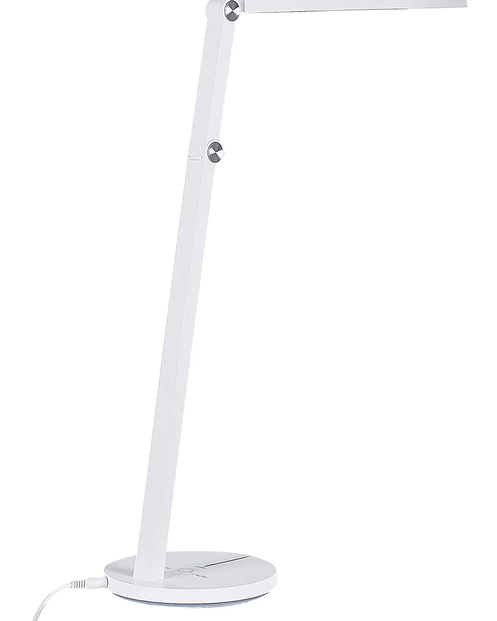 Schreibtischlampe Led Weis Matt 48 Cm Verstellbar Dorado