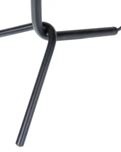 Schreibtischlampe Schwarz 42 Cm Trommelform Mooki