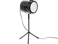 Schreibtischlampe Schwarz 52 Cm Rund Henares