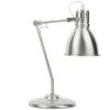 Schreibtischlampe Silber 44 Cm Glockenform Monsan