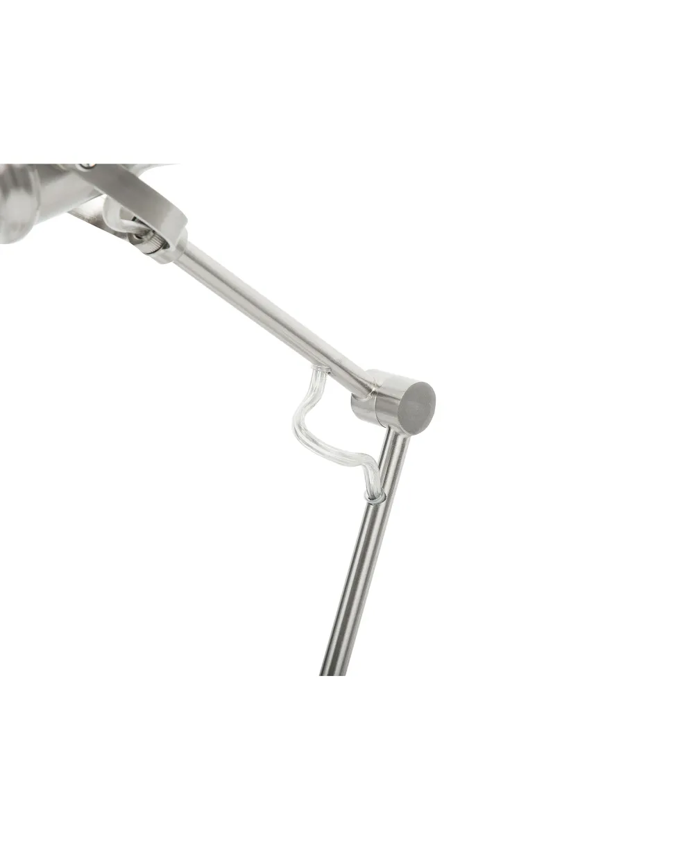 Schreibtischlampe Silber 44 Cm Glockenform Monsan