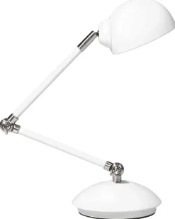 Schreibtischlampe Weis 60 Cm Rund Helmand