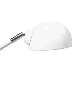 Schreibtischlampe Weis 60 Cm Rund Helmand