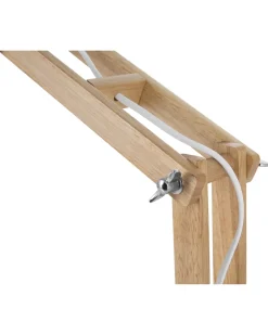 Schreibtischlampe Weis 53 Cm Glockenform Salado