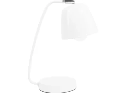 Schreibtischlampe Weis 29 Cm Glockenform Urola