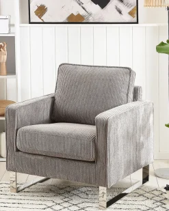 Sessel Cord Grau Vind