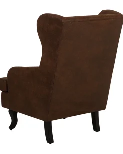 Sessel Kunstleder Braun Alta