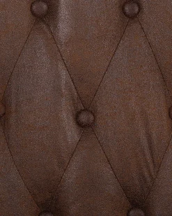 Sessel Kunstleder Braun Alta