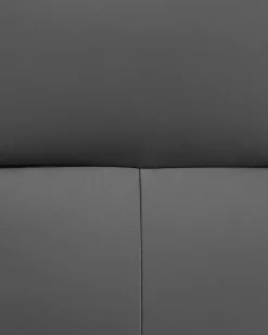 Sessel Kunstleder Grau Prime
