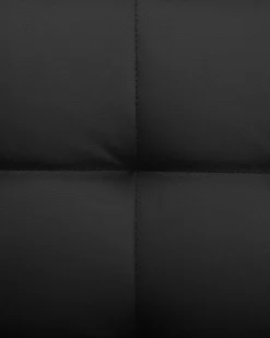Sessel Kunstleder Schwarz Aberdeen